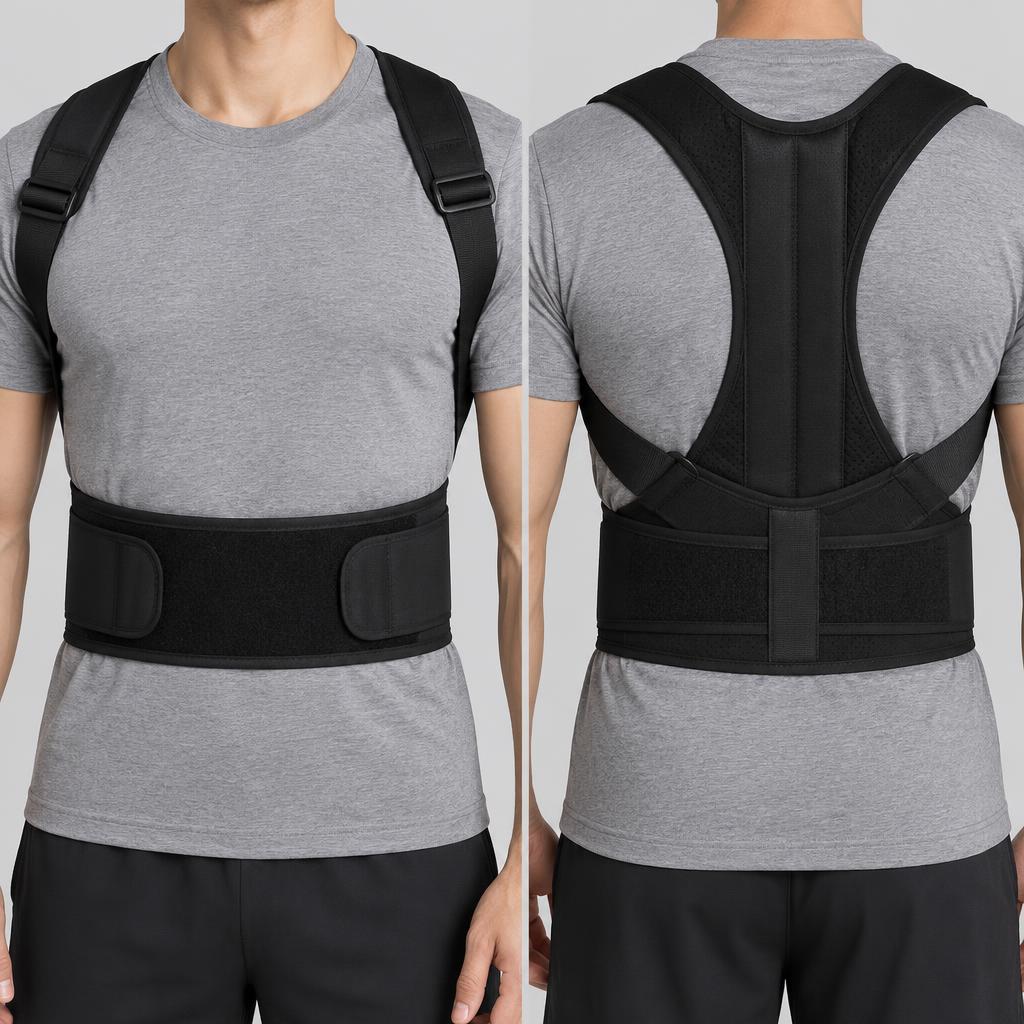 Adjustable Posture Corrector Back Support Brace